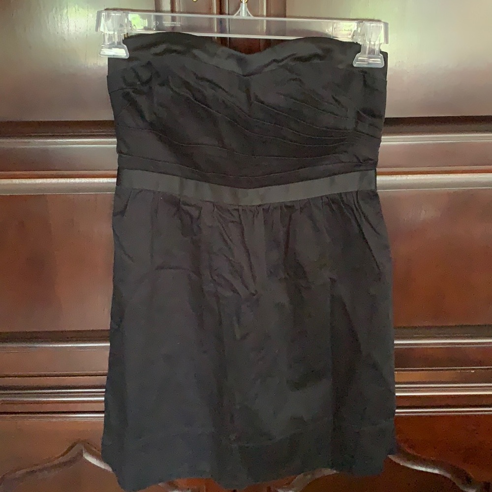 Little Black Strapless Dress